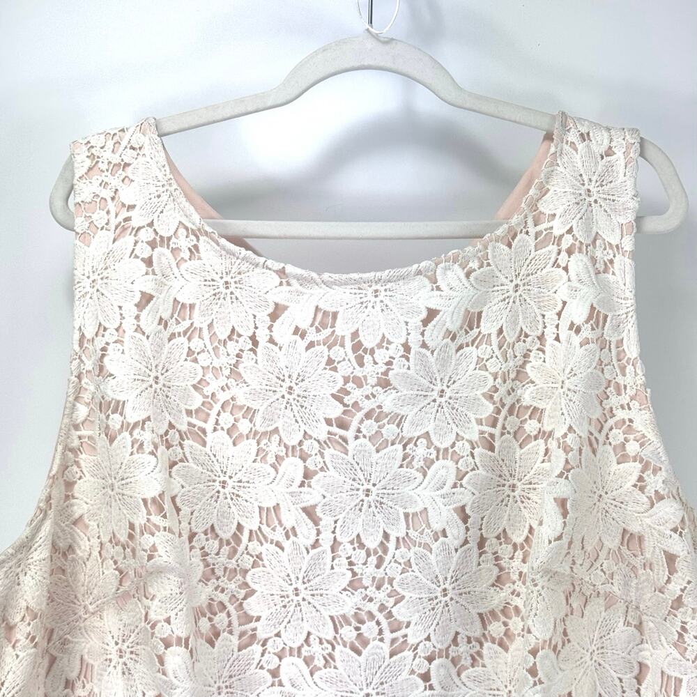 Jessica Howard Lace Dress Size 24W Bridal Cottagecore Coquette - Picture 2 of 9
